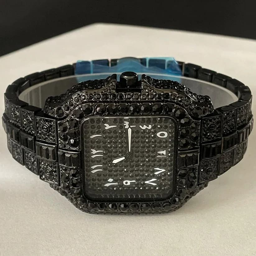 PITANI®️ Manschettenknöpfe mit integrierter Uhr: Ein stilvolles Accessoire für Herren