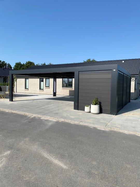 Die besten Carports mit Holz-Stahl-Kombination