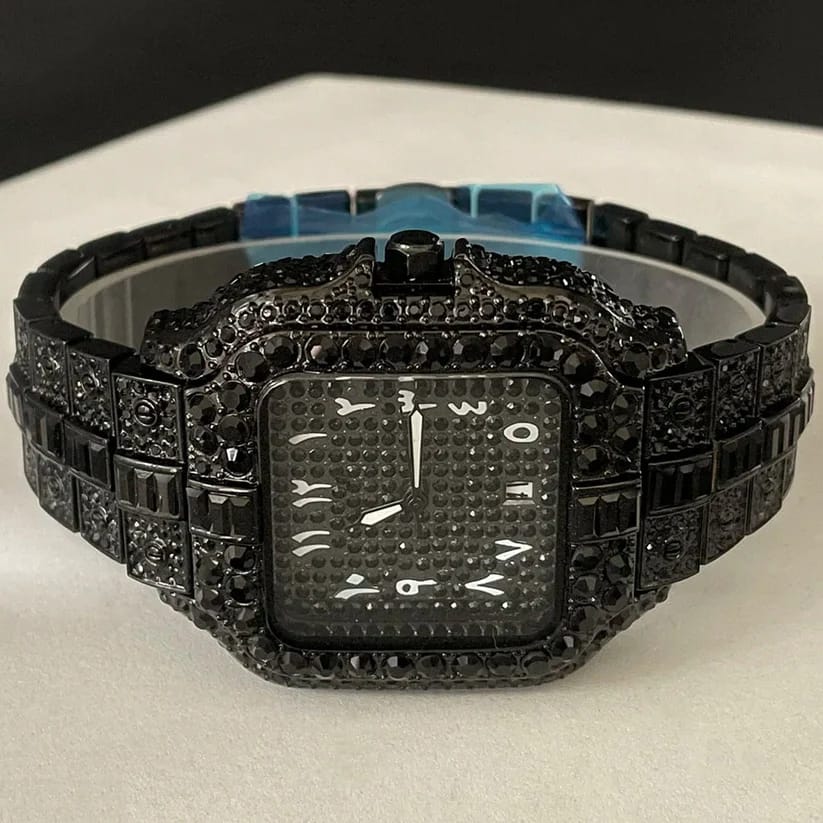 PITANI®️ Manschettenknöpfe mit integrierter Uhr: Ein stilvolles Accessoire für Herren