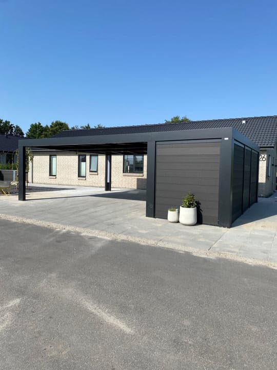 Die besten Carports mit Holz-Stahl-Kombination