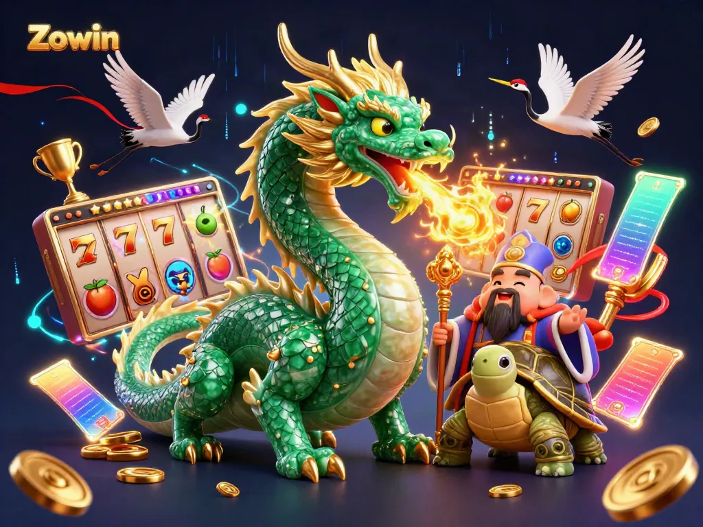 Zowin offers high-stakes jackpots amidst vibrant slots, featuring unique characters and thrilling energy.