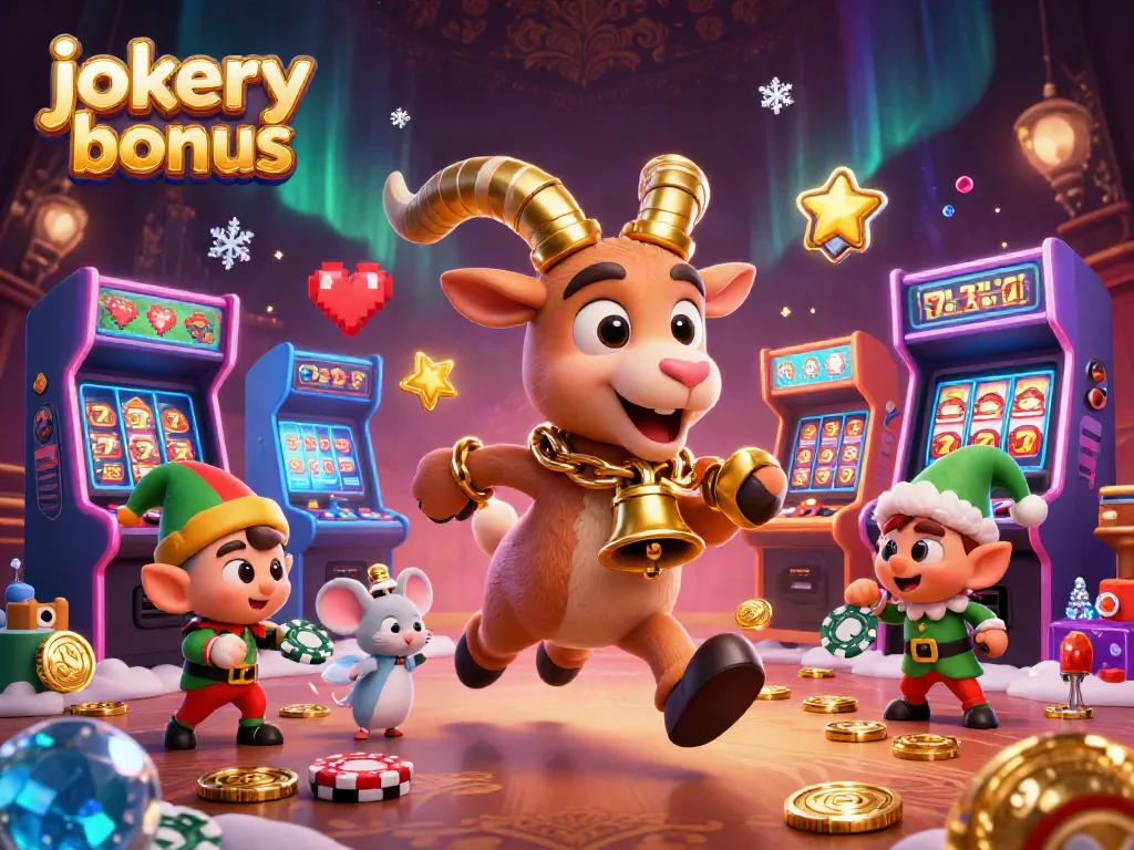 Experience the thrilling jokery bonus at an enchanting holiday-horror casino