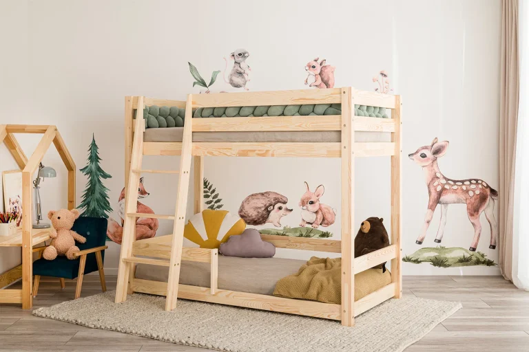 90x200 Bodenbett von TiCAA – Platzsparend & funktional