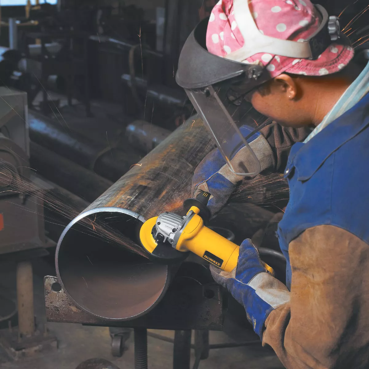 Effizientes Arbeiten mit dem DeWALT Winkelschleifer