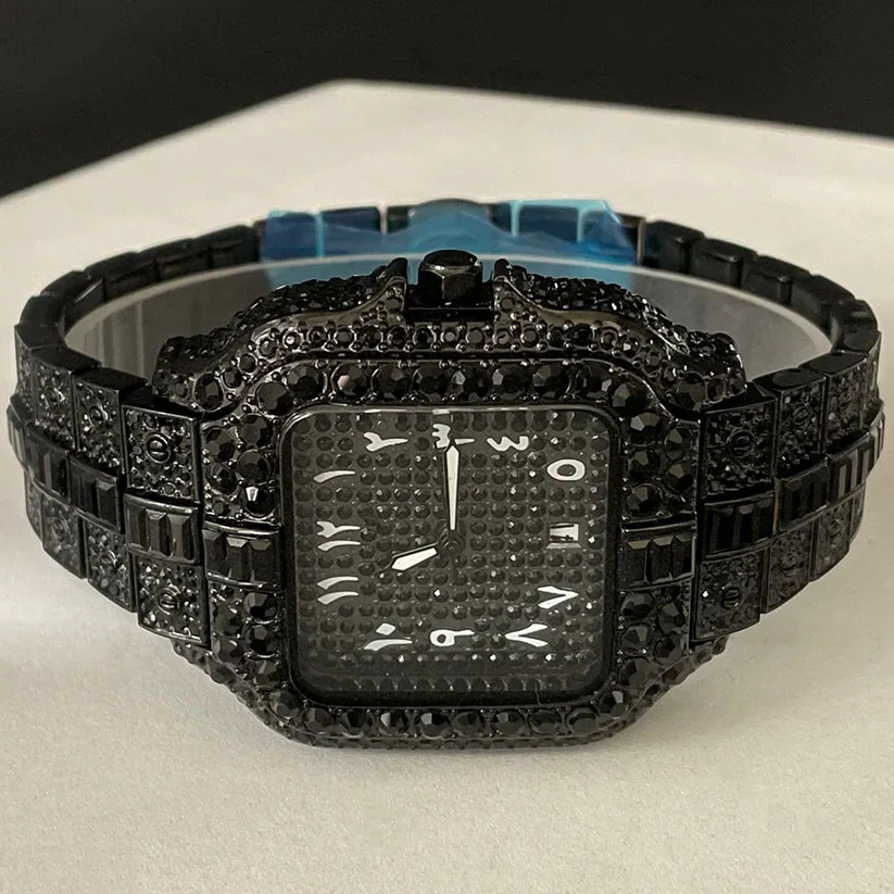 PITANI®️ Manschettenknöpfe mit integrierter Uhr: Ein stilvolles Accessoire für Herren
