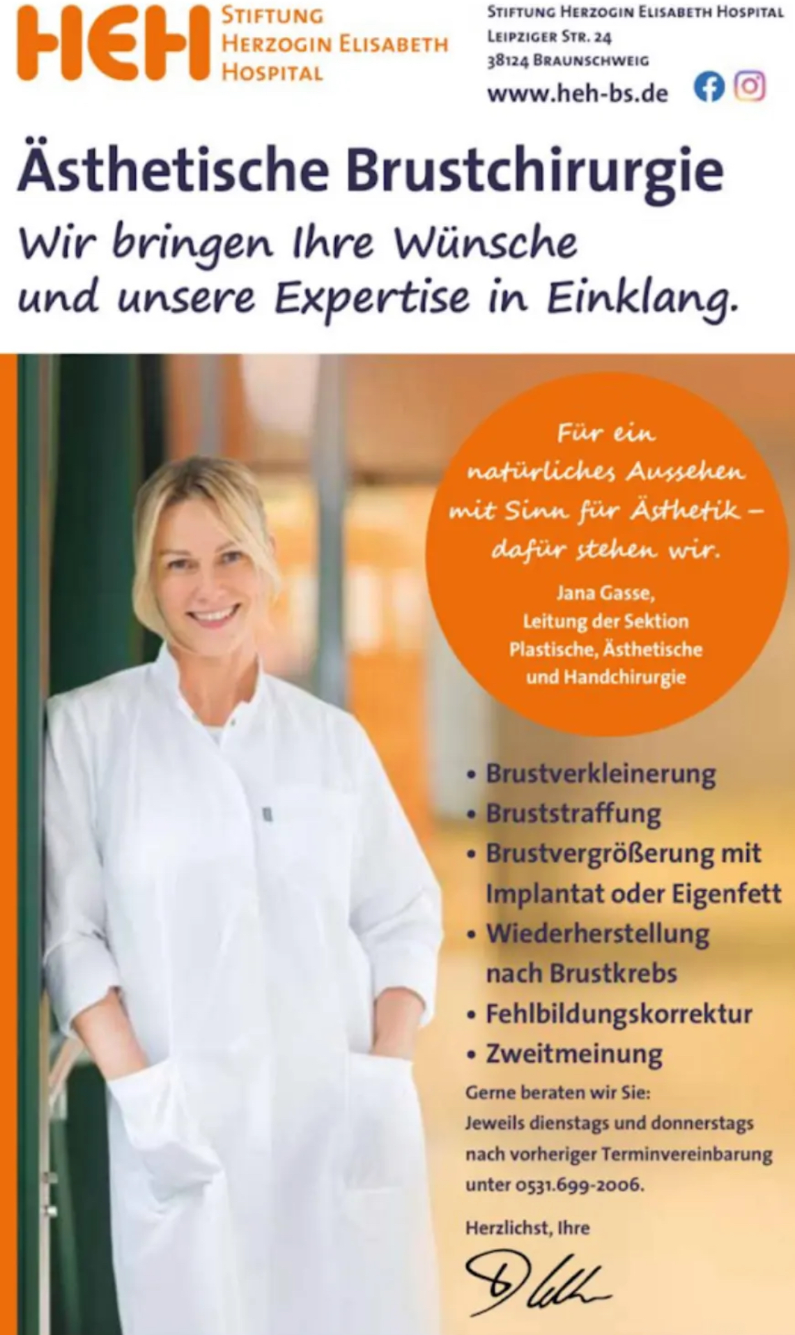 Präzision und Ästhetik vereint bei Schönheitschirurgie Braunschweig