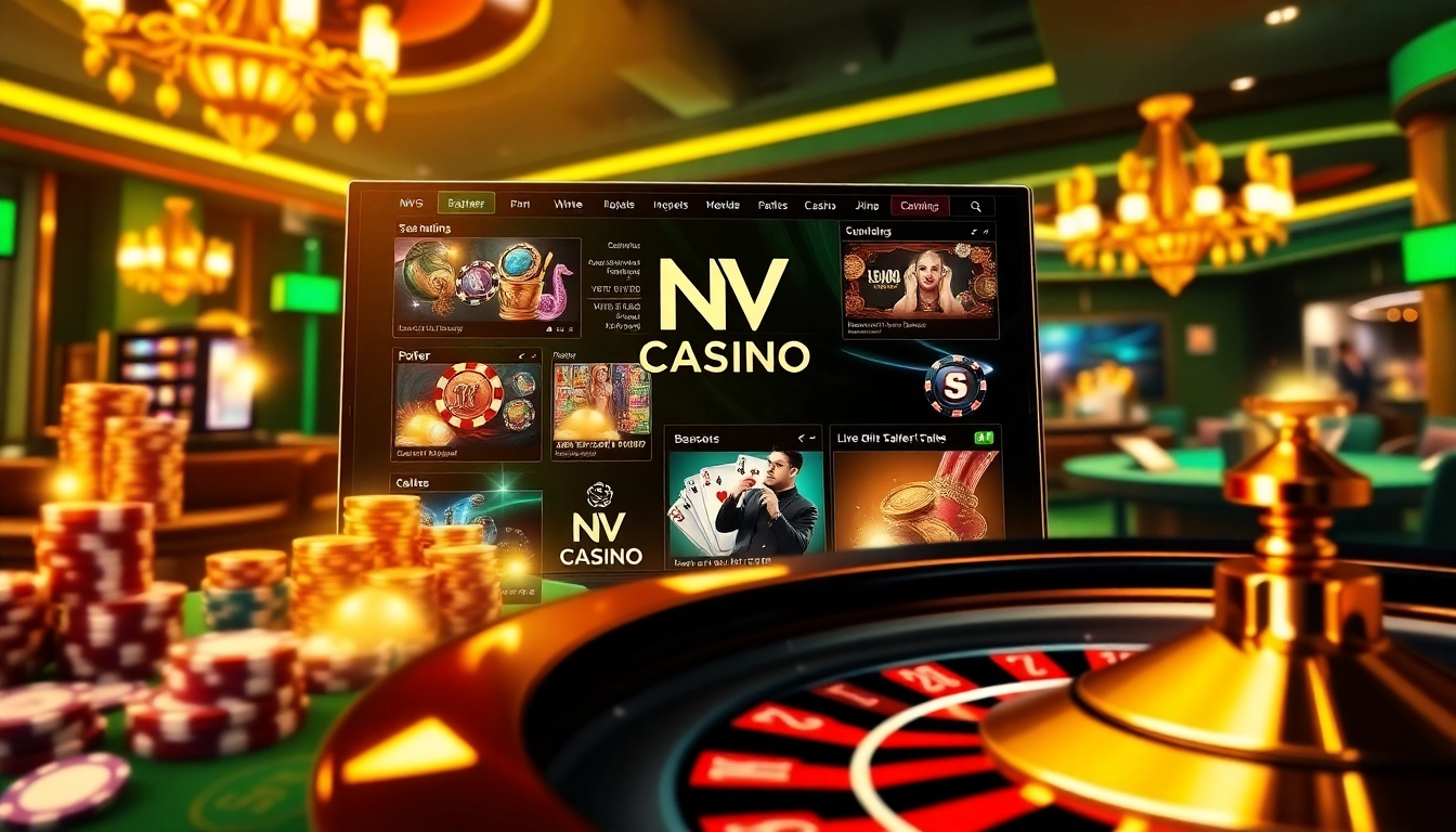 Experience the excitement of NV Casino with vibrant slots and thrilling gaming action.