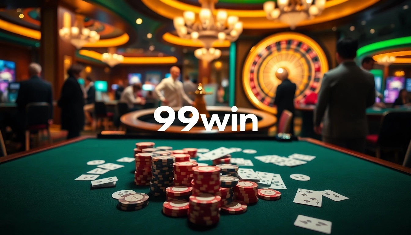 Experience the thrill of winning at 99win with exciting casino games and vibrant atmosphere.